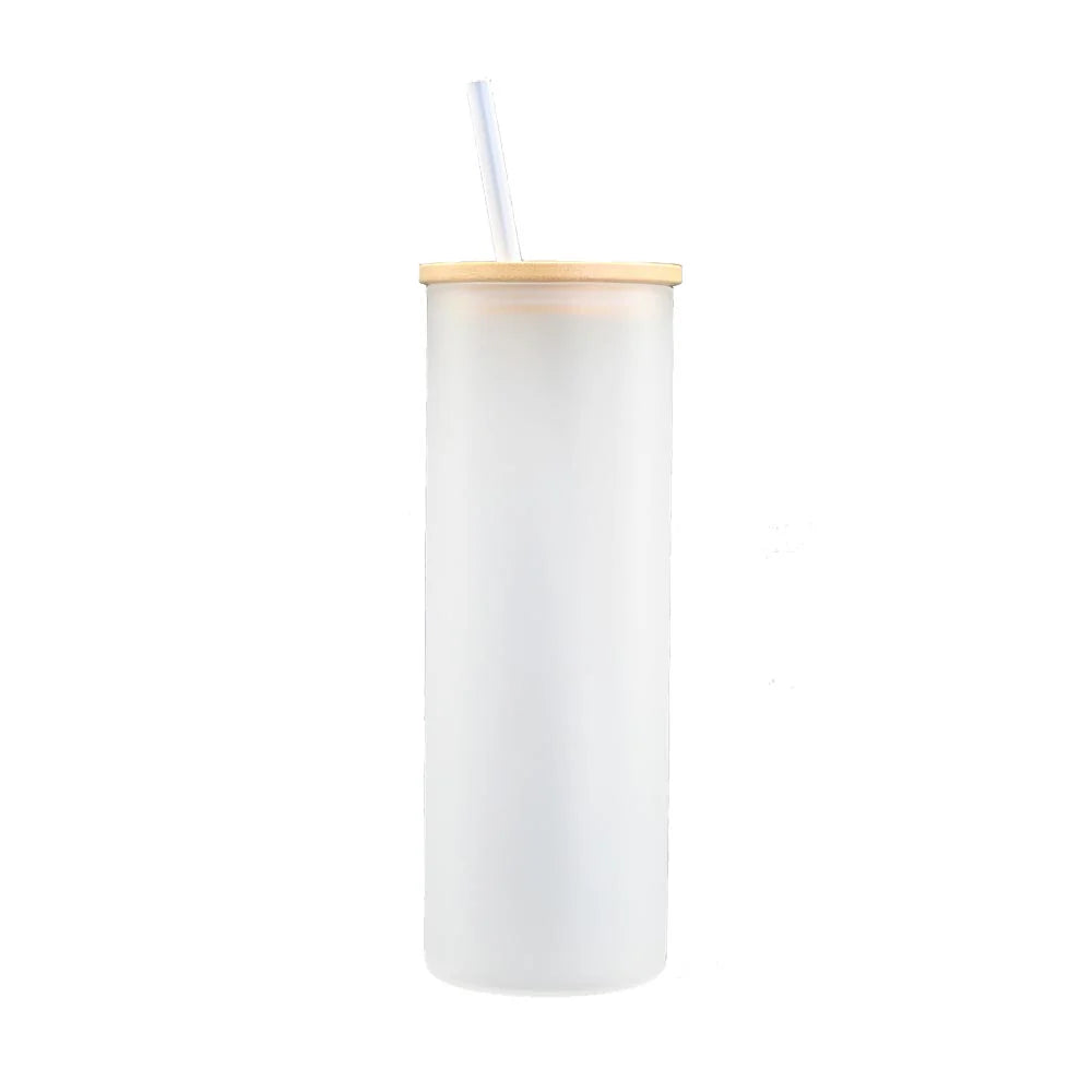 25 oz Blank Beer Can Glasses | Sublimation | Glass Tumblers | Wholesale