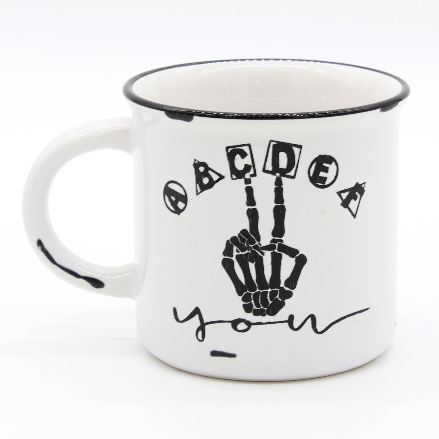 ABCDEF You |IDGAF| Mom life | Coffee | Ceramic Mug