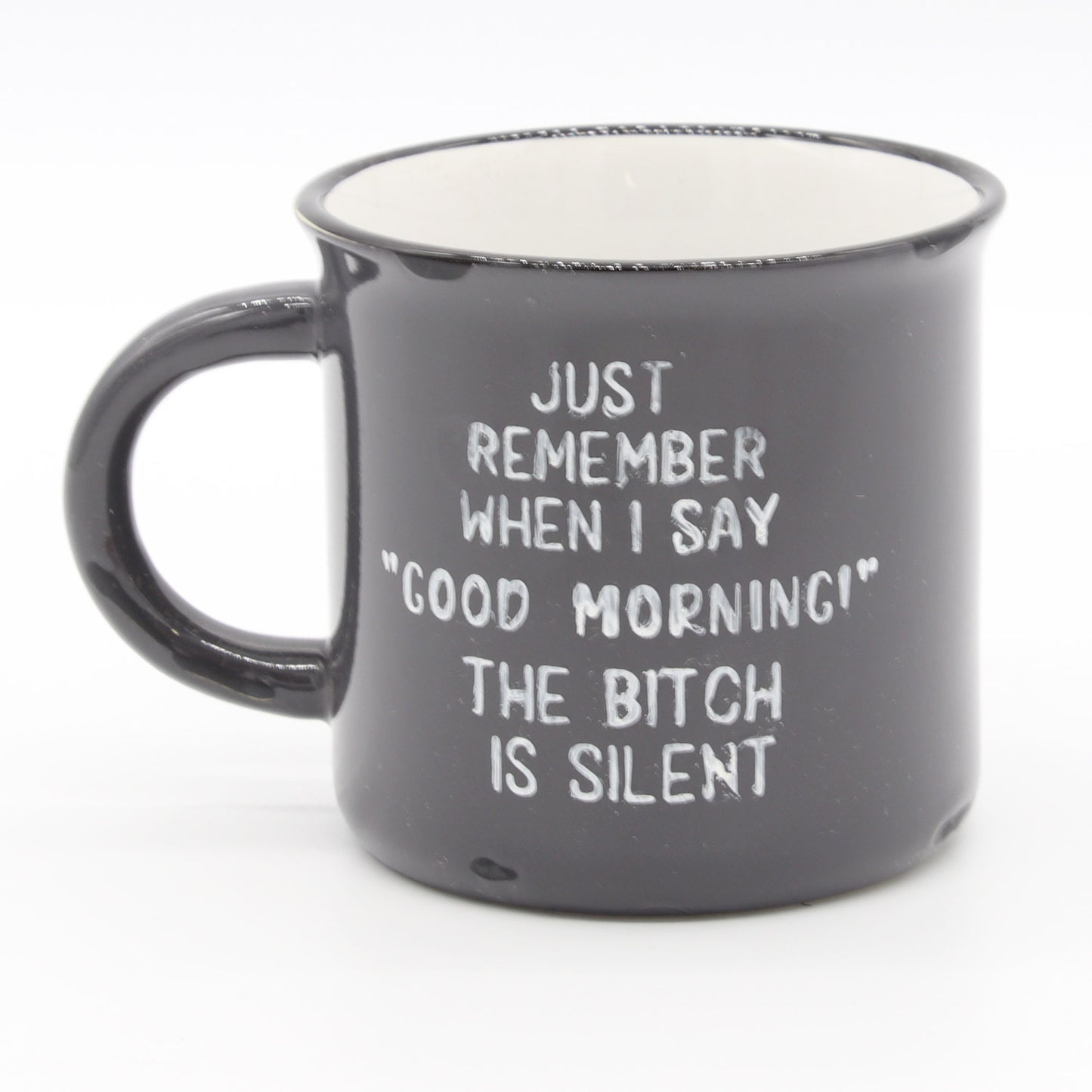 Good Morning | B is Silent | Not a morning person | Coffee Mugs Gifts | Gifts for Friends