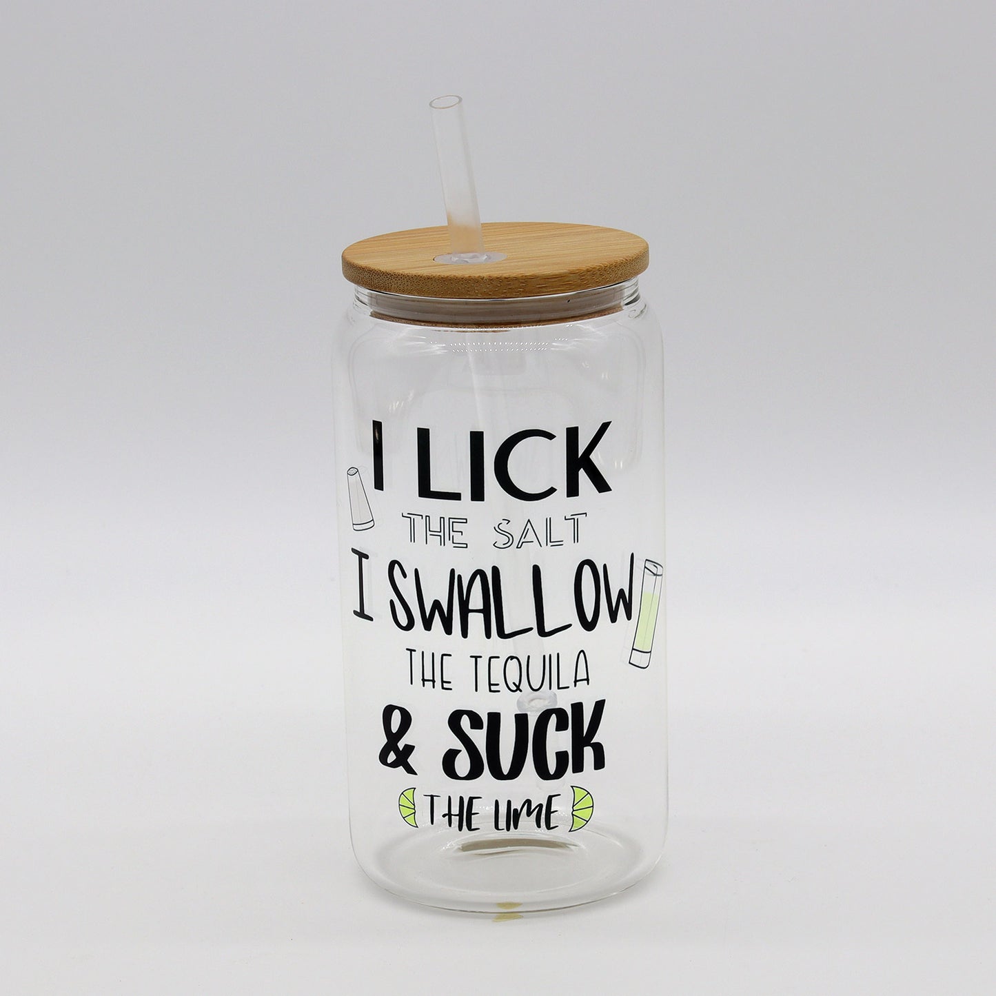 I Lick | I Swallow | & I Suck | Tequila | Margarita | Beer Can | Galss