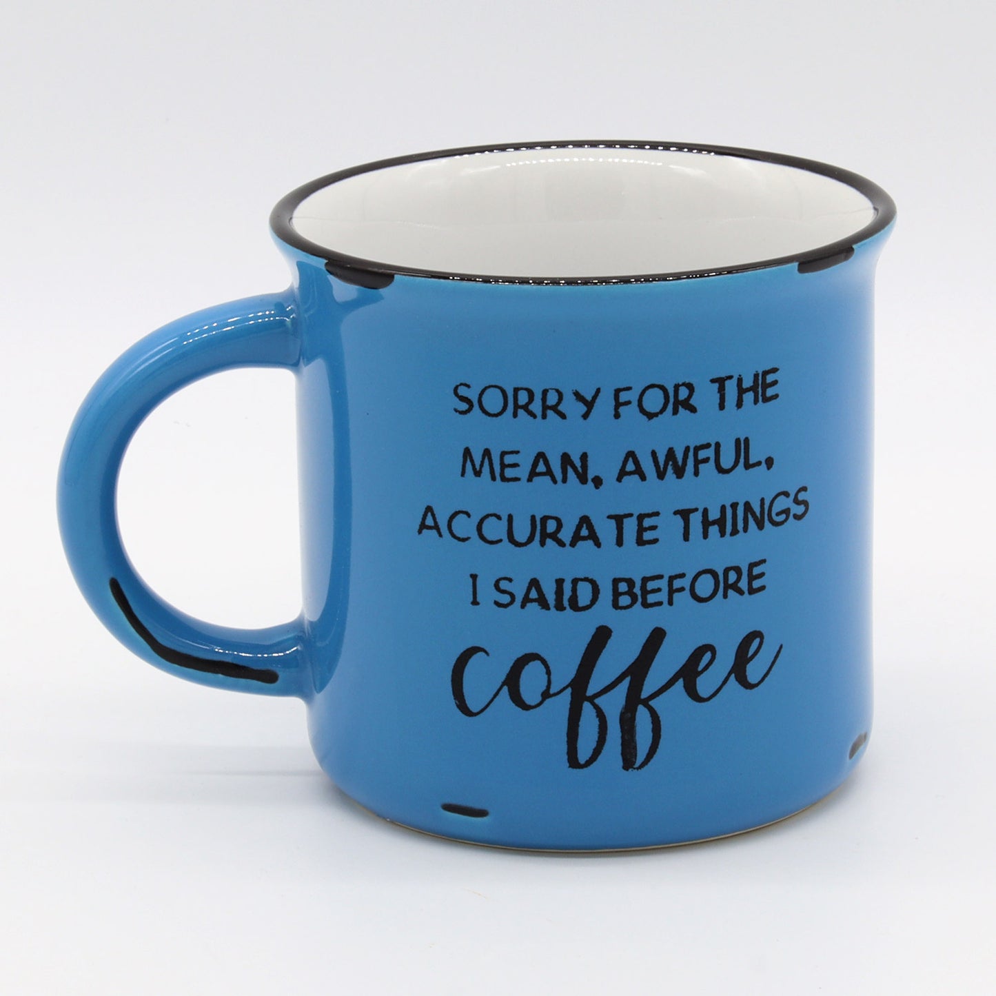 Sorry for the Awful, Mean Accurate things I said before Coffee | Office Coffee Mug | Funny Coffee Mug | Mug Humour | Funny Inappropriate