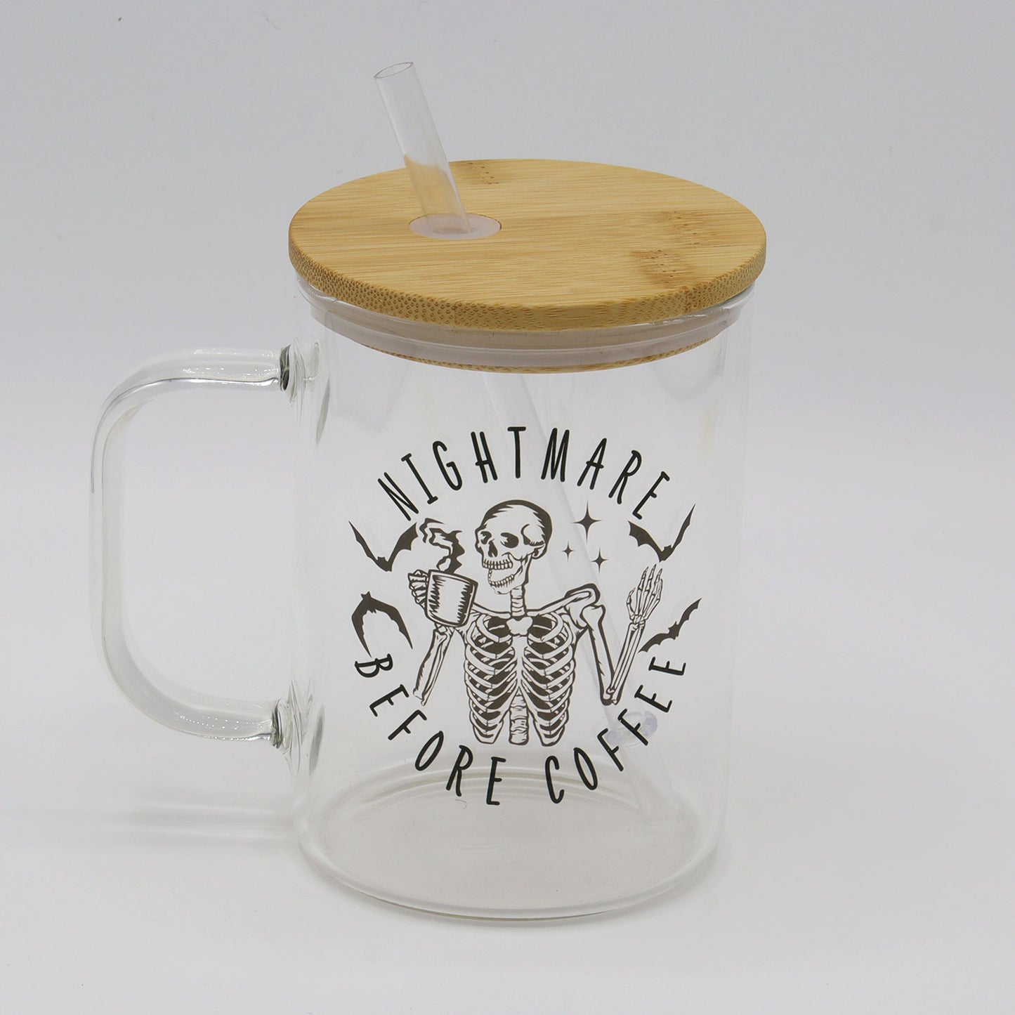 Nightmare before Coffee | Skulls | Skeletons | Iced Coffee | Hot Coffee |Tea