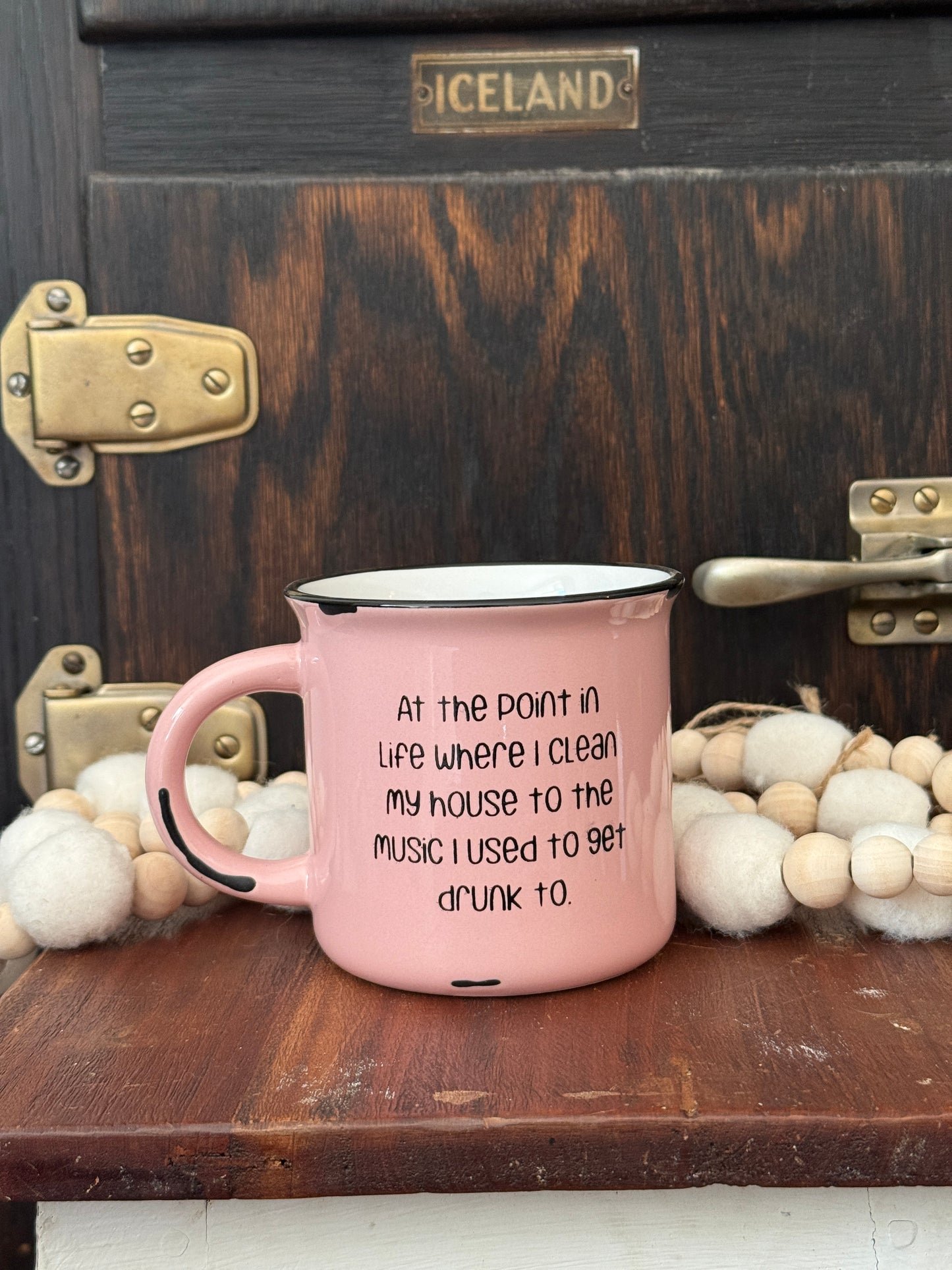 Point In My Life | Raising Children | Mom Life | Gangster Mom | Campfire Mug | RTS