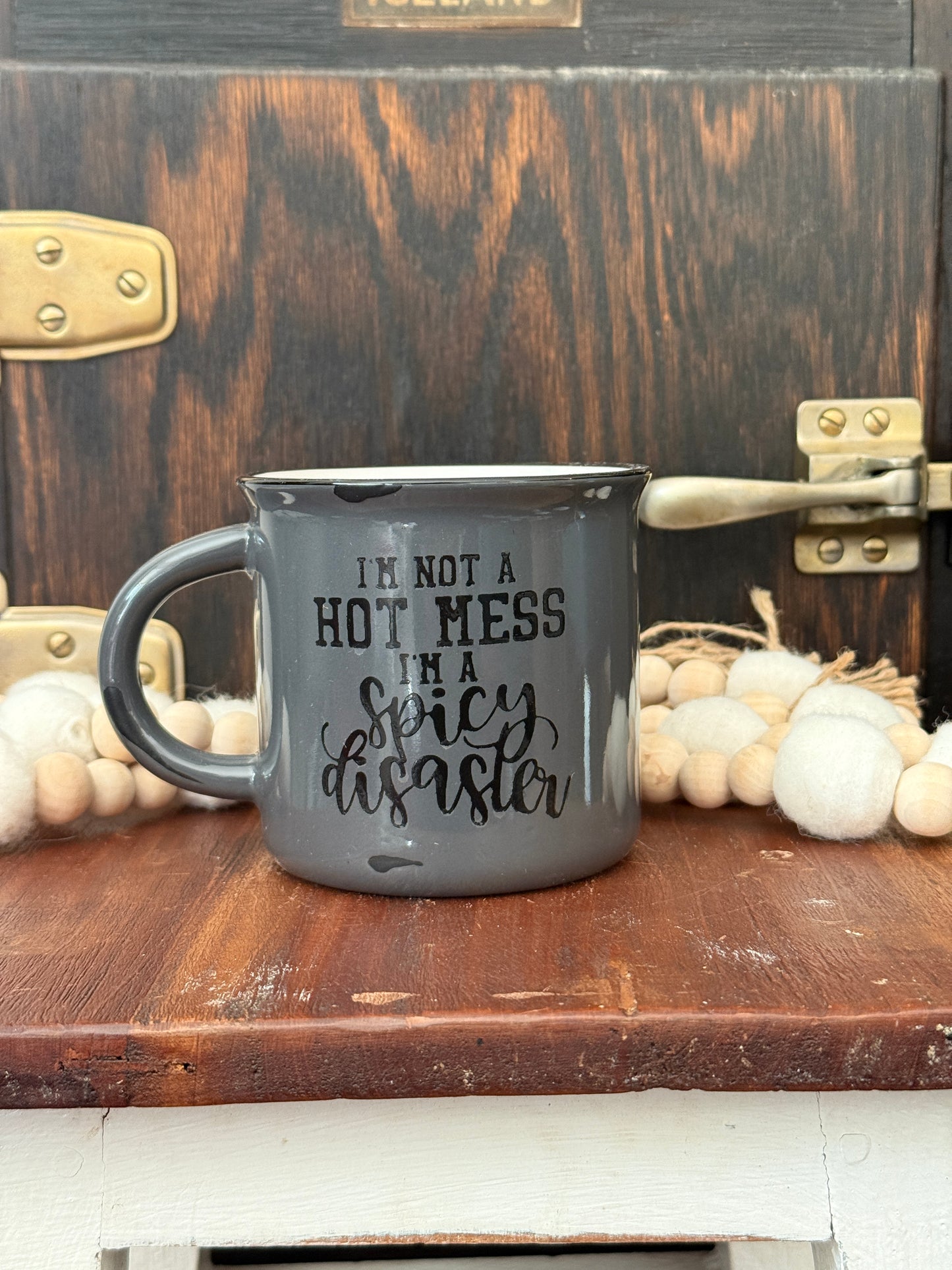 Spicy Disaster | Hot Mess Express | Inapproiate Gift | Coffee Mug | Mugs for Moms | RTS