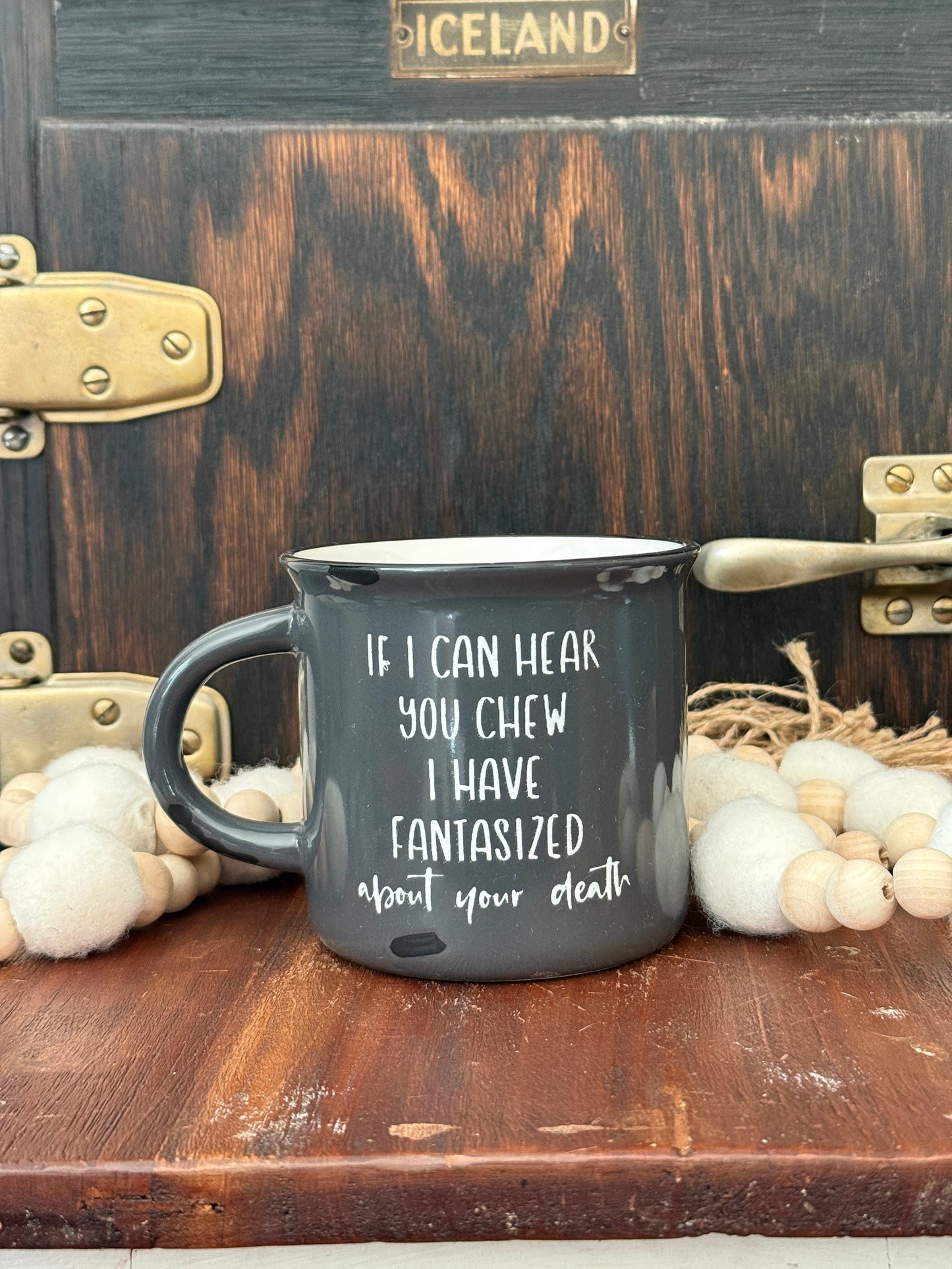 Chew Loud| Close your Mouth | I don't want to hear you | Coffee Mugs | RTS