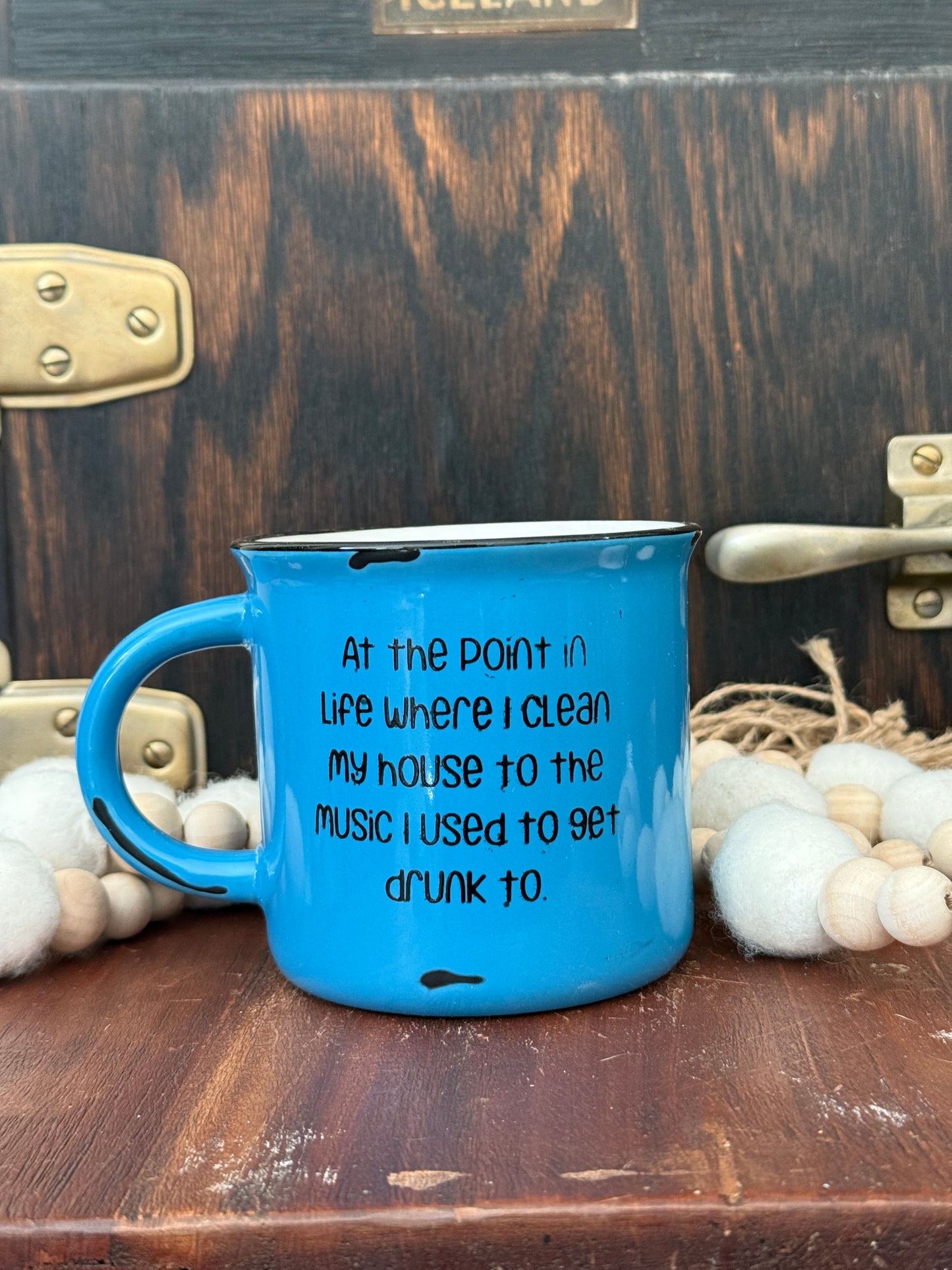 Point In My Life | Raising Children | Mom Life | Gangster Mom | Campfire Mug | RTS