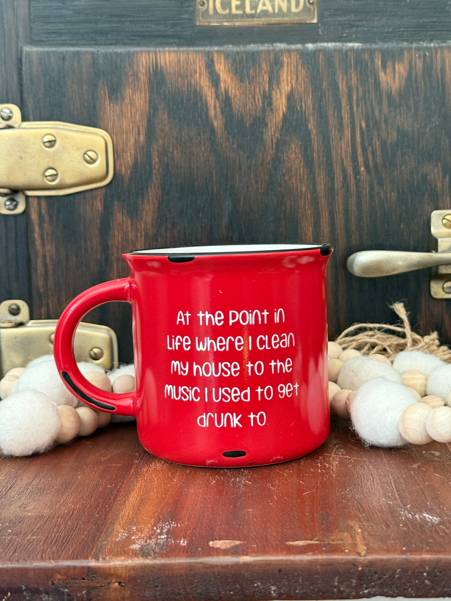 Point In My Life | Raising Children | Mom Life | Gangster Mom | Campfire Mug | RTS