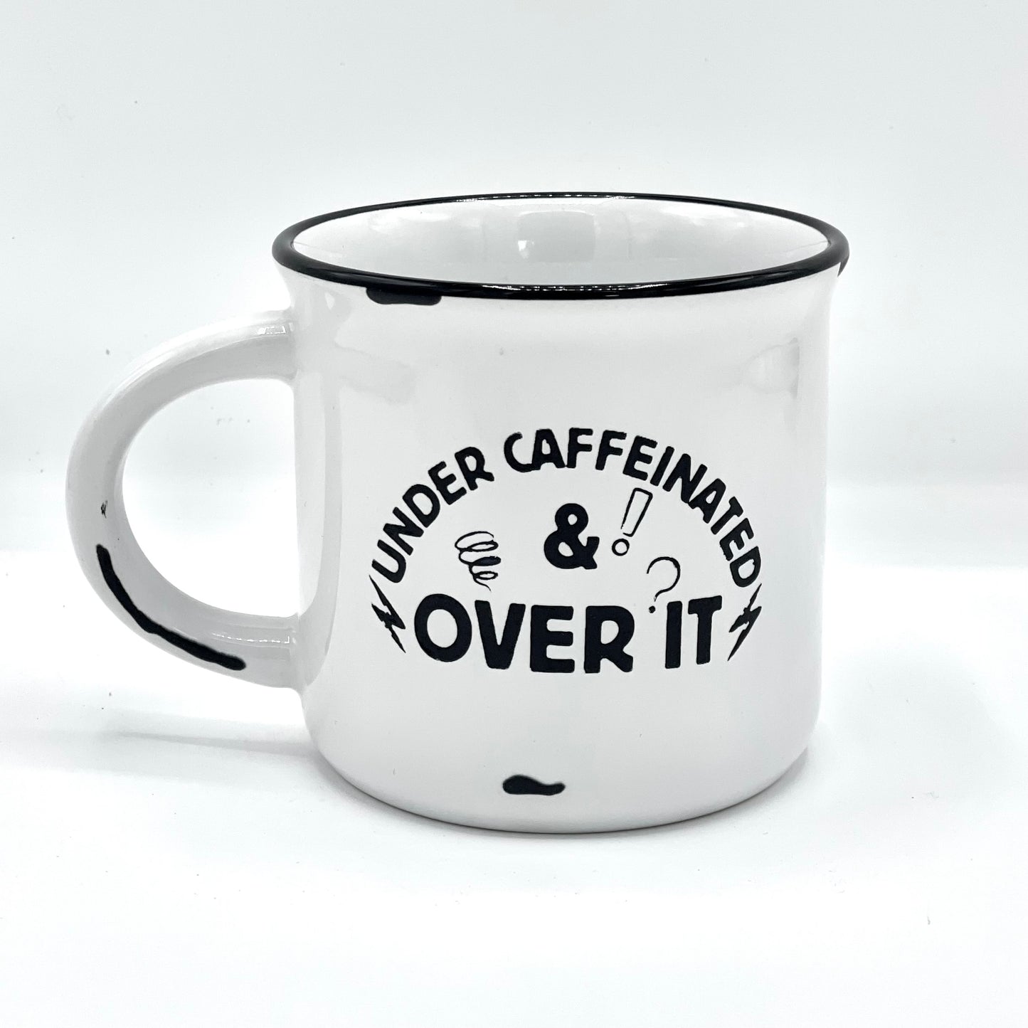 Under Caffeinated & Over it | Mom Life | Motherhood | Stressed out