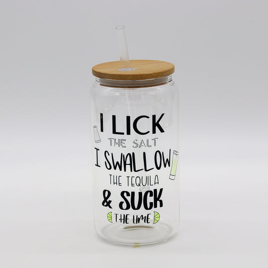 I Lick | I Swallow | & I Suck | Tequila | Margarita | Beer Can | Galss