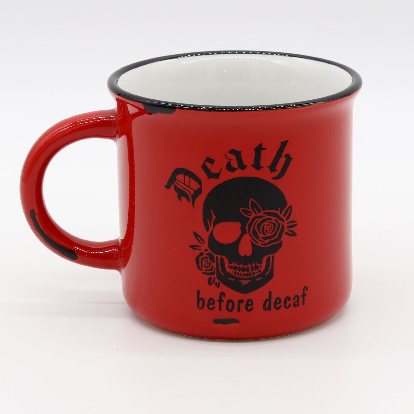 Death before decafe mug | Death | Coffee Mug | I need Caffeine