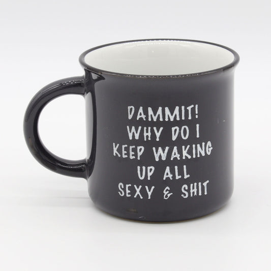 Dammit I'm Sexy | Woke up Sexy | Bachelor Gift | Bachelorette Gift | Mom Gift | Inapproiate Gift | Coffee Mug