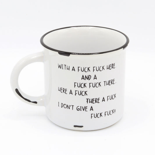 With a Fu(k Fu(k there | Screw this | Screw that | Inapproiate Gift | Coffee Mug