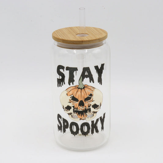 Stay Spooky | Skeleton Pumpkin | Halloween | Scary season