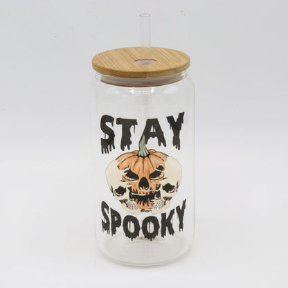 Stay Spooky | Skeleton Pumpkin | Halloween | Scary season