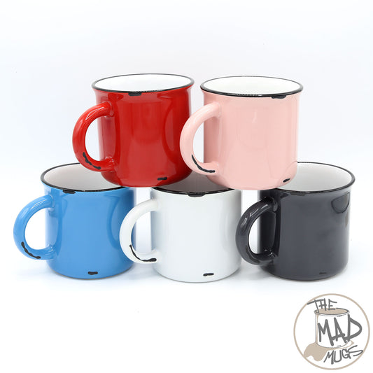 Custom Coffee Mug | Personalized Gift | Ceramic Campfire Mugs| Gift for Mom | Gift for Dad | Gifts | Coffee Cup | Blank Mug