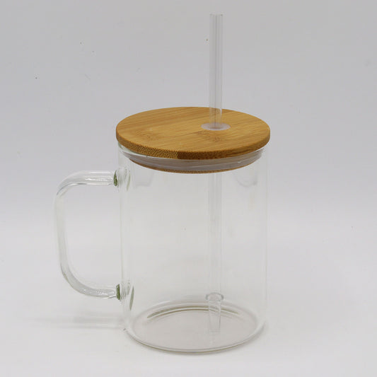 Glass mug | Sublimation | 15oz Glass Tumblers