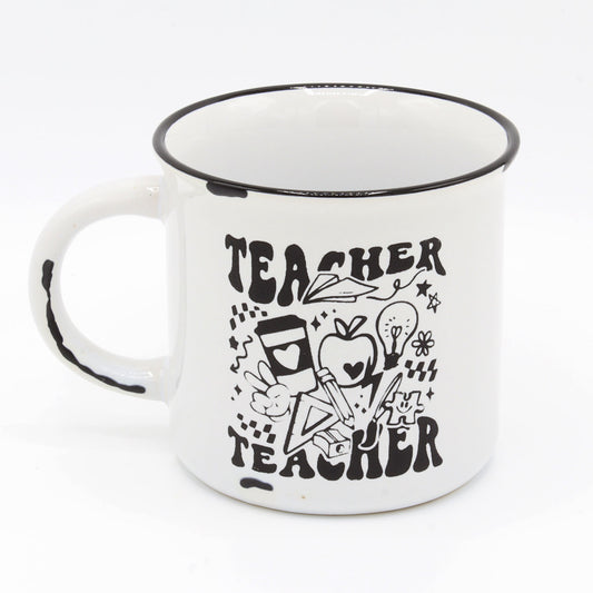 Teacher | Students | Books | coffee Mugs