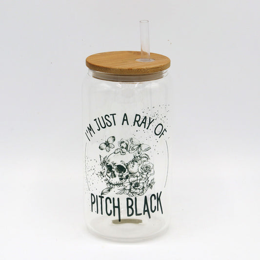 Ray of Pitch Black | Sunshine | Beer Can glass | Cup