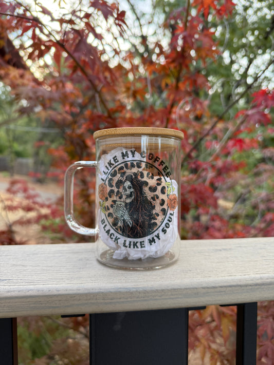 Black like my Soul | Black Coffee | Skeleton | fall vibes | INSTOCK