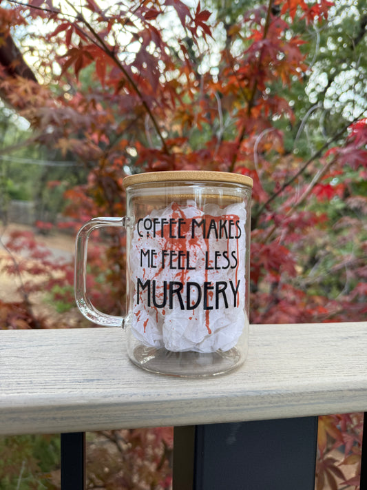 Less Murdery | Murderino | Coffee Cup | More Coffee | INSTOCK