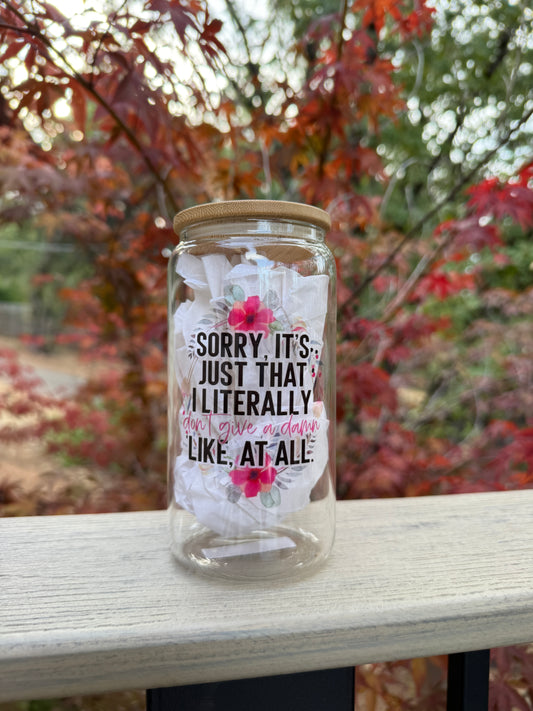 Literally don't Care | STFU | Stop talking | SHHHHHHHHut up | INSTOCK